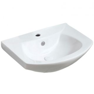 Раковина подвесная Azario 64.5х50х20 фаянс, цвет Белый (AZ4196)